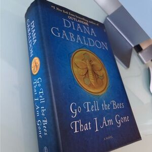 Diana Gabaldon Blue Hardcover Book
